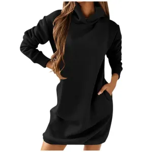 KARLENE™ | HOODED DRESS