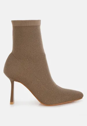 Knitted Sock Boots By RUW