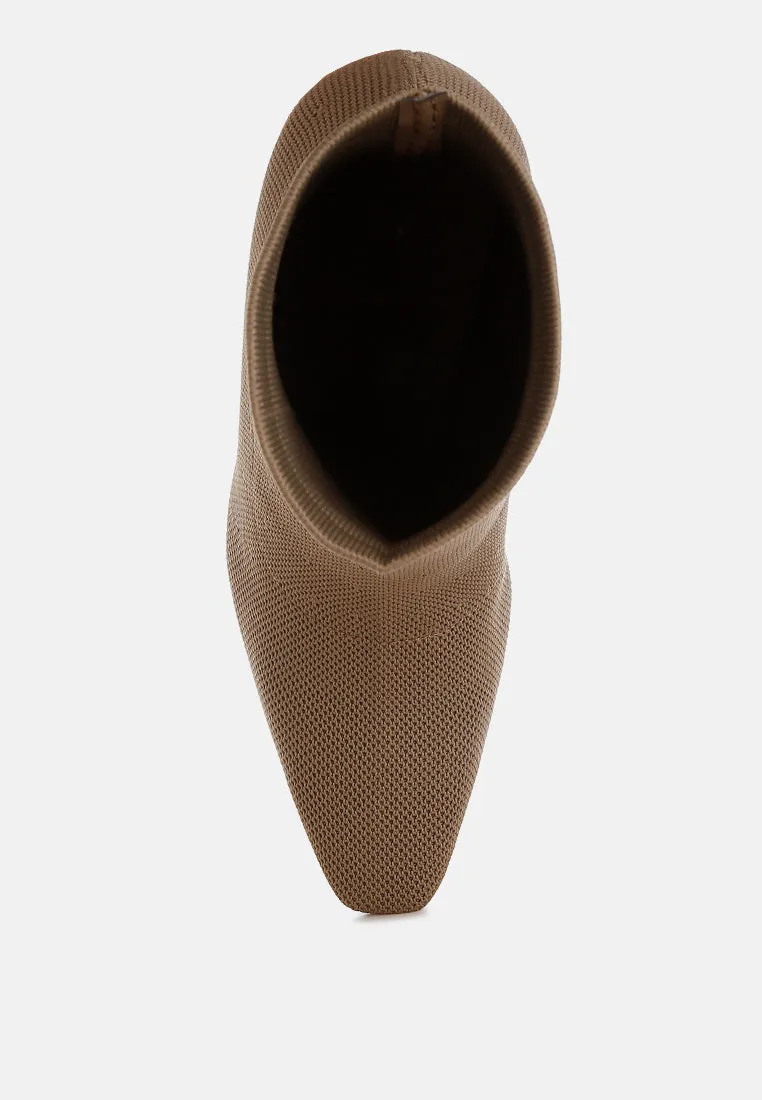 Knitted Sock Boots By RUW
