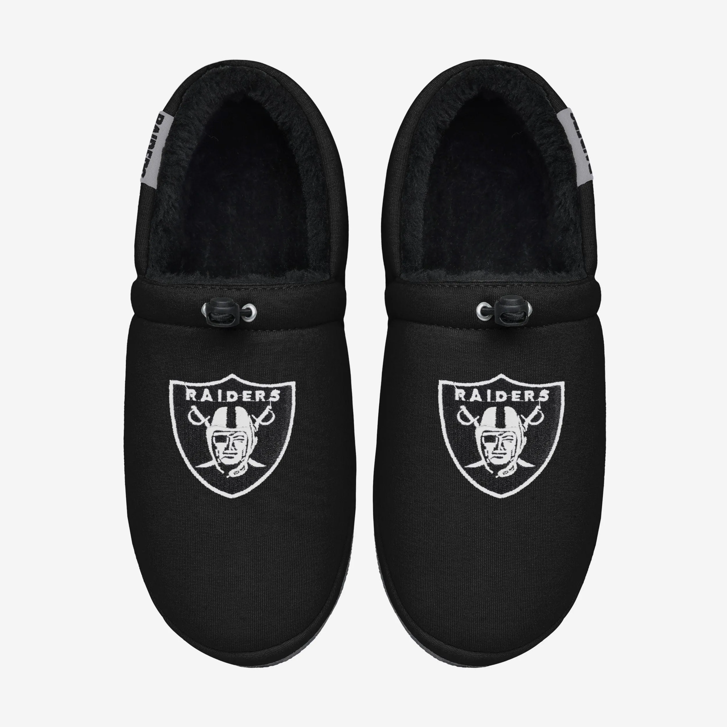 Las Vegas Raiders Big Logo Athletic Moccasin Slipper