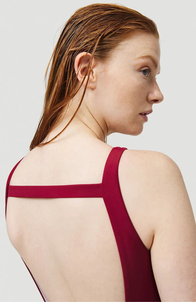Logo High Neck Badeanzug | Nairobi -A