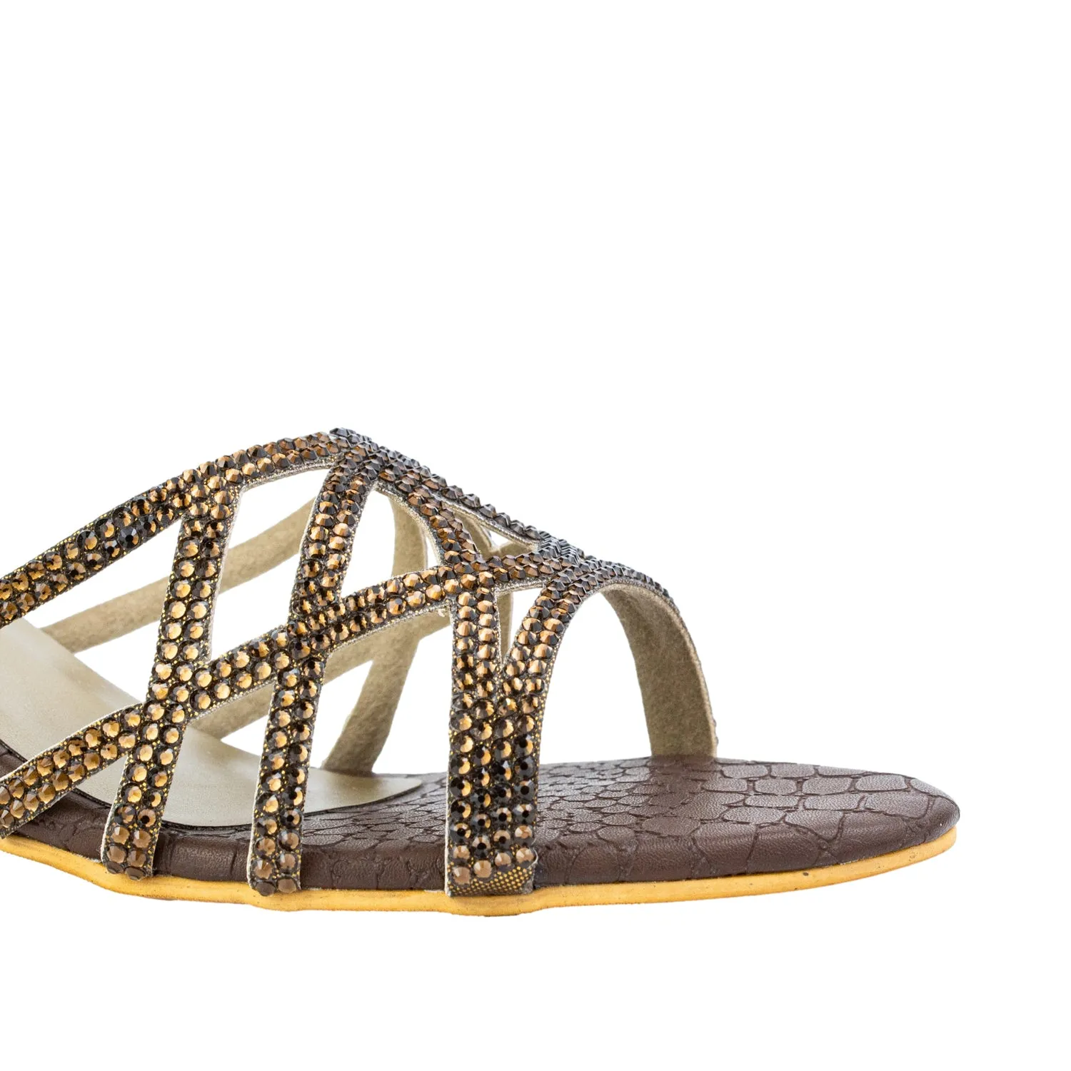 Maha Heels S186H - Brown