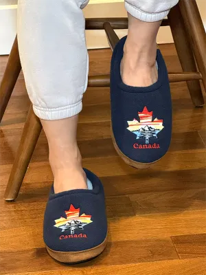 Maple Reflection Canada Moccasin Slippers