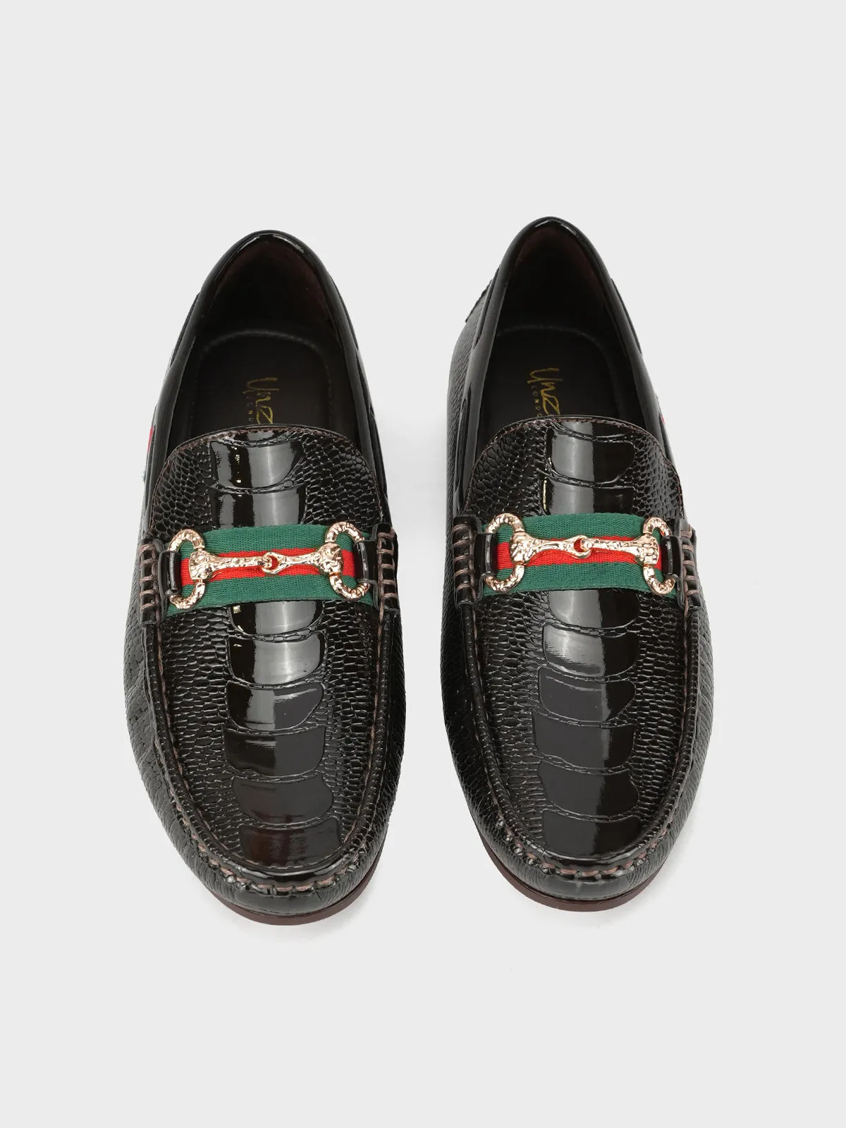 Men "AEDOS" Buckle Casual Moccasins