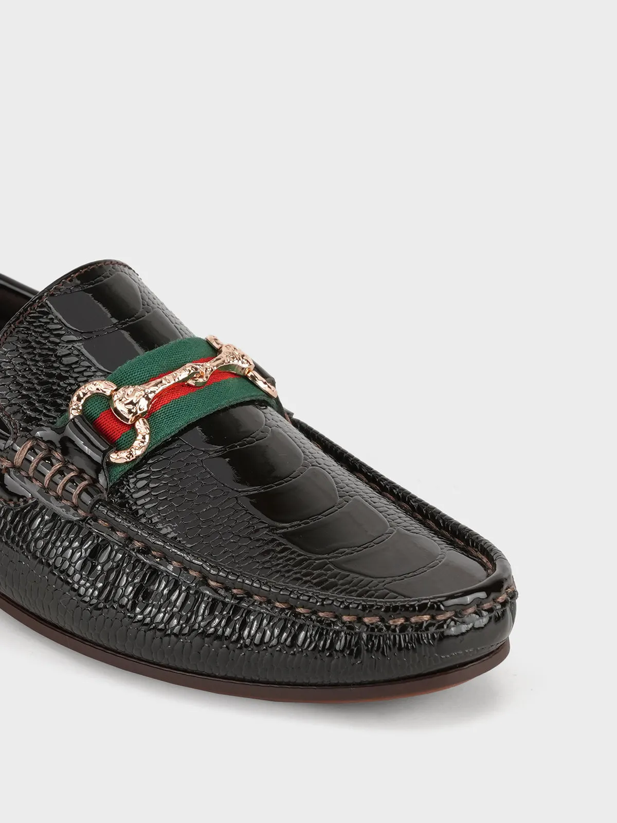 Men "AEDOS" Buckle Casual Moccasins