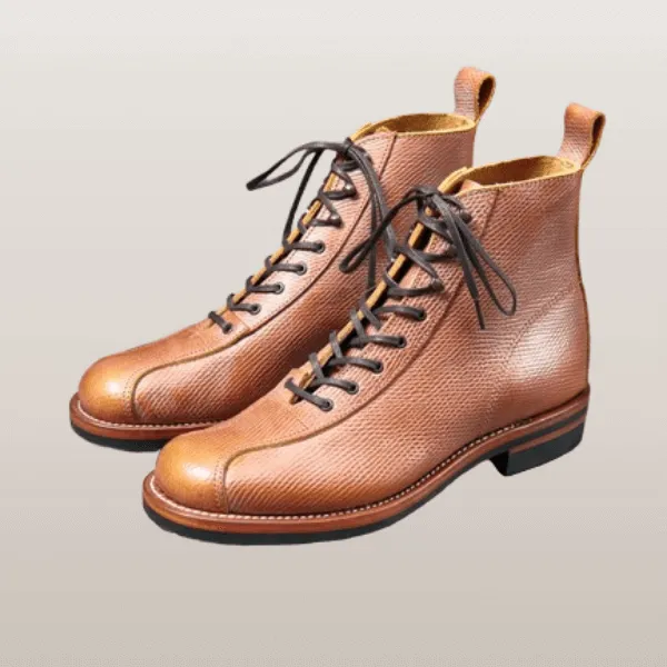 Men's Hatch Grain PUNCHER Boots Tan