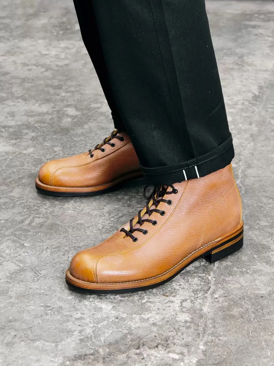 Men's Hatch Grain PUNCHER Boots Tan