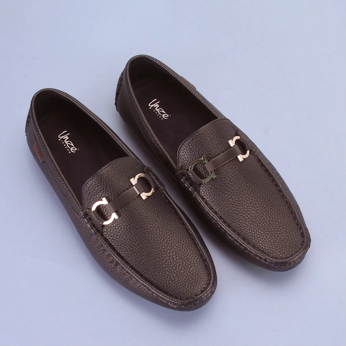 Mens "NAIROBI" Slip On Casual Moccasin Shoes
