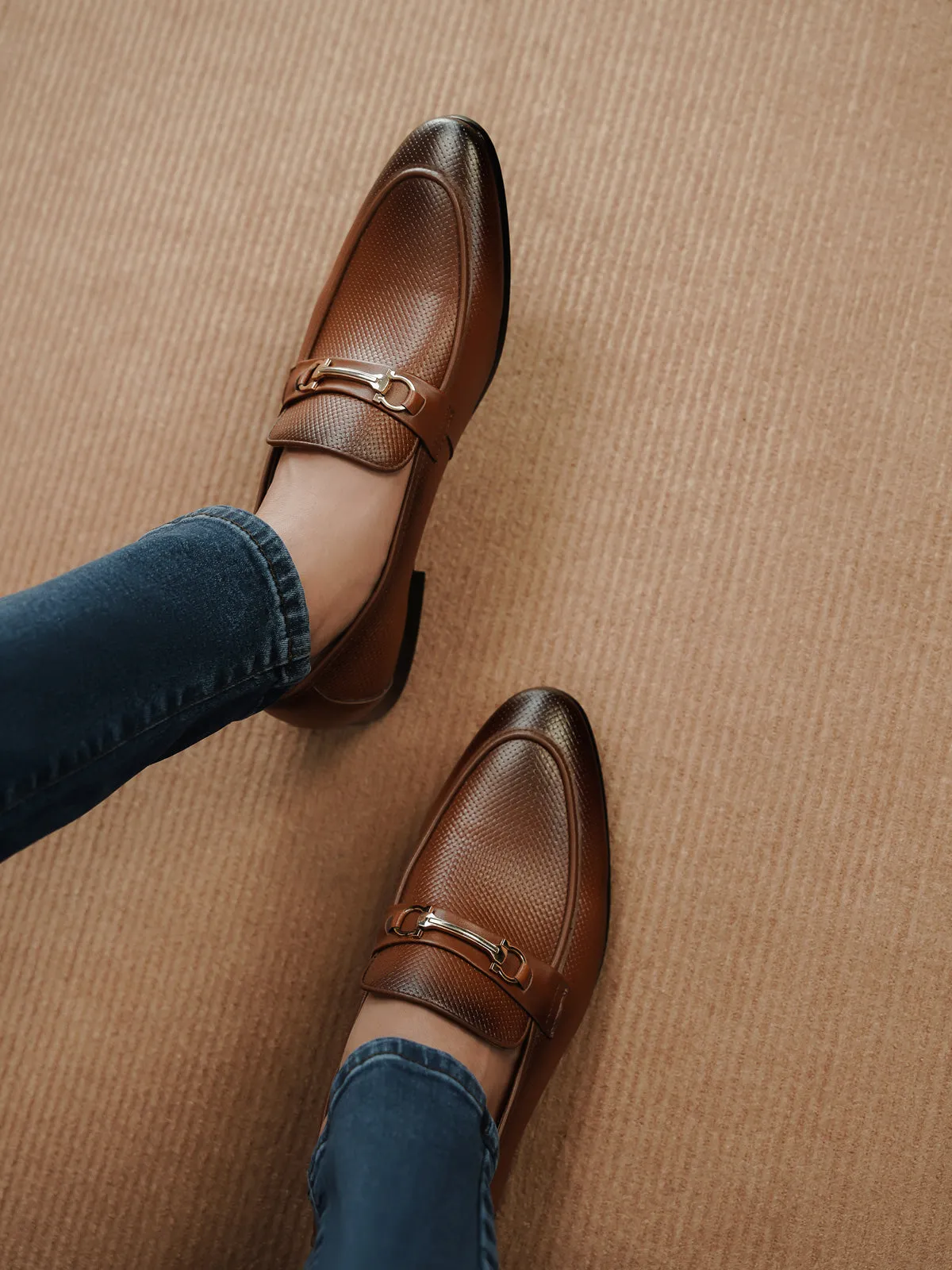Mens "REGGIE" Stylish Leather Formal Shoes