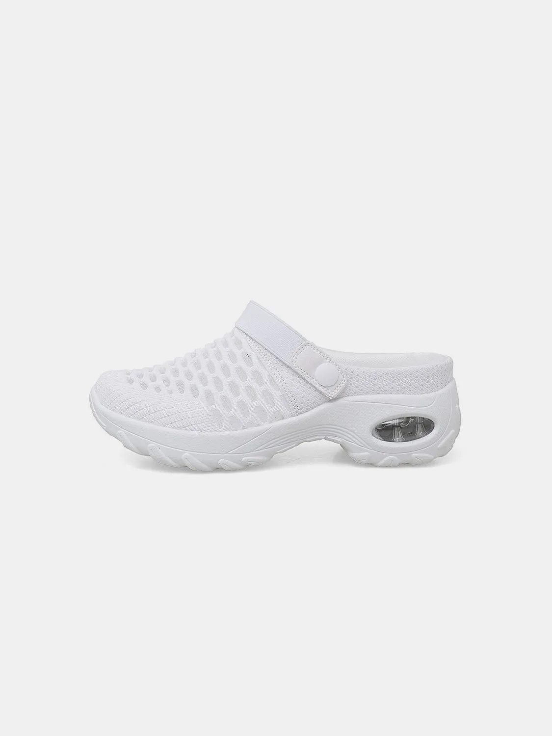 Mesh Sport Platform Sandal