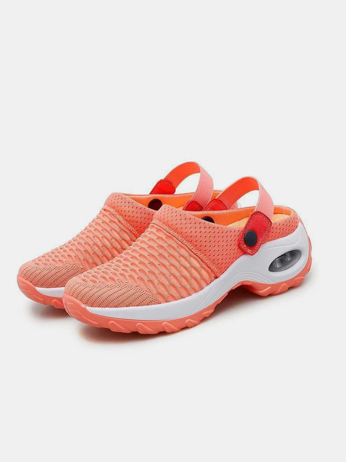 Mesh Sport Platform Sandal
