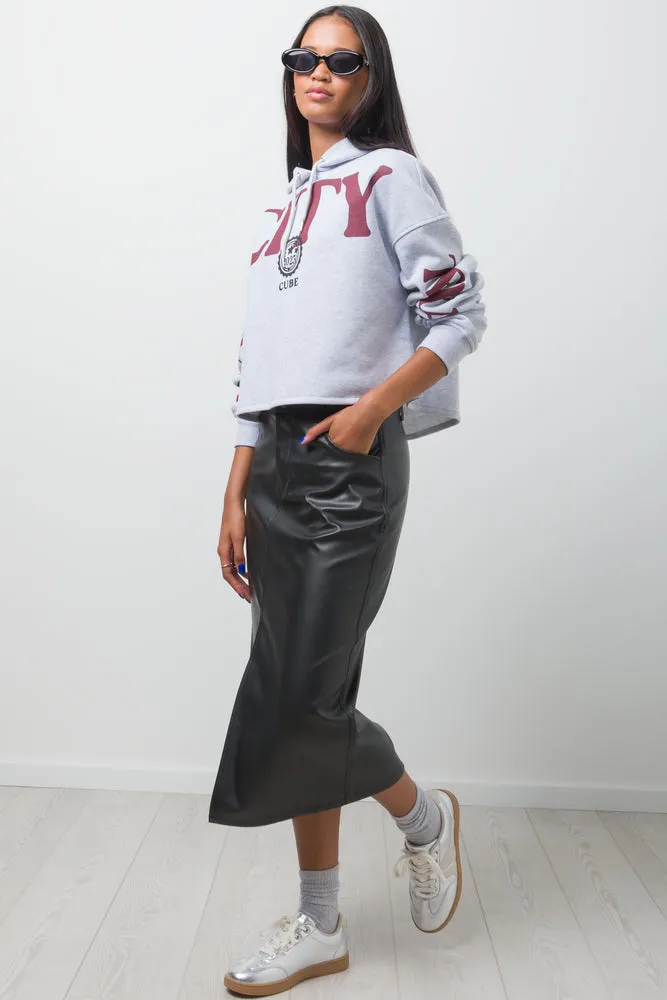 Midi Skirt Black