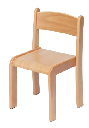 Millhouse Beech Stacking Chair 4pc