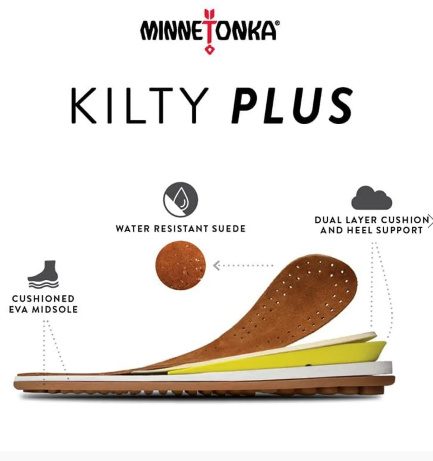 Minnetonka Women’s Kitty Plus - Black