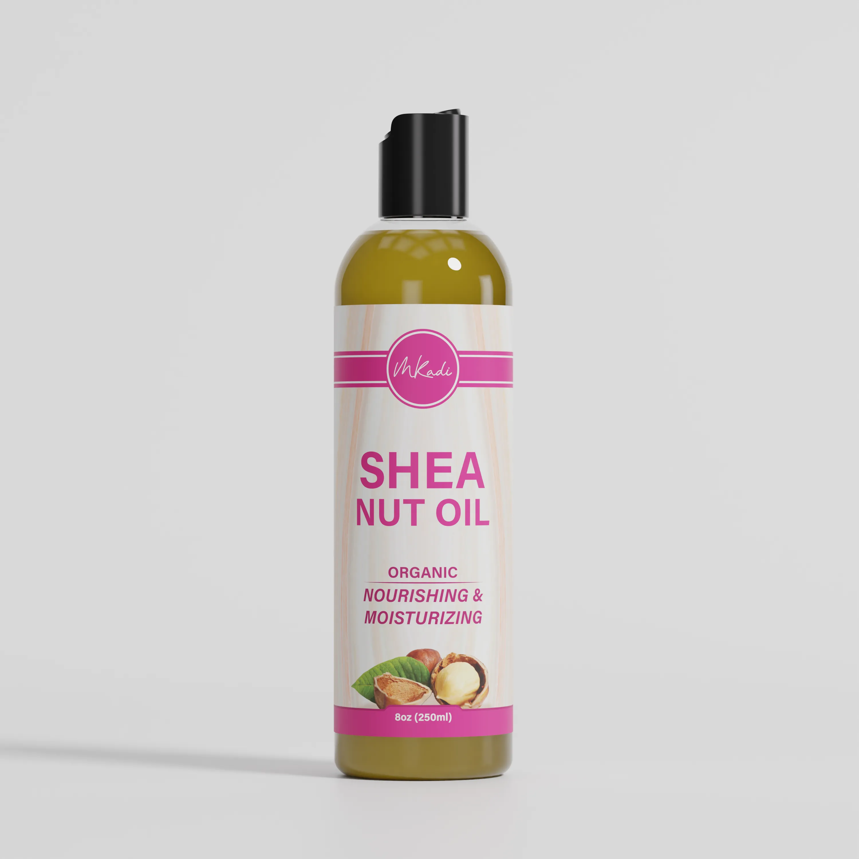 Mkadi Pure Shea Nut Oil | Organic Cold-Pressed Moisturizer Skin & Hair Growth