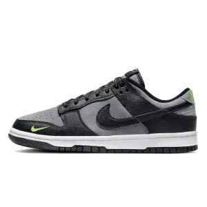 Nike Dunk Low 'Black Grey Green Strike Mini Swoosh'