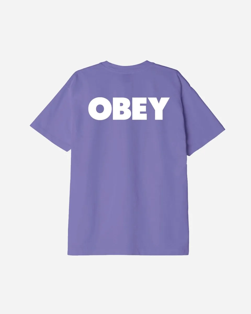 Obey Bold 3 - Purple Flower