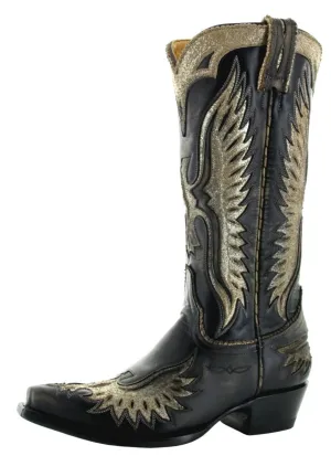 Old Gringo Eagle and Wings in Black L105-166