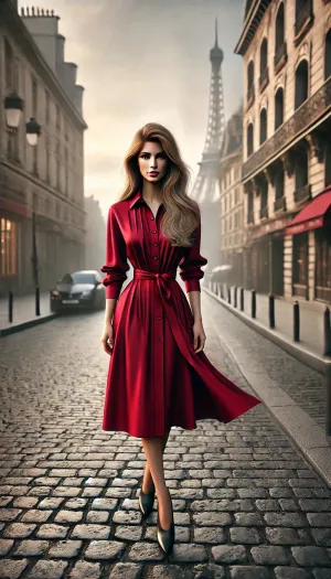 Paris - Premium Cotton Shirt Dress - Available soon SS25