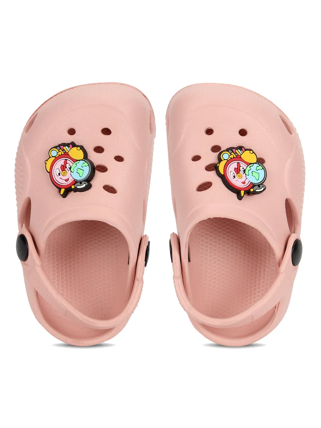 Pink Stylish Slip-On Clogs For Kids-Unisex (TC-LCLOG1-PNK)