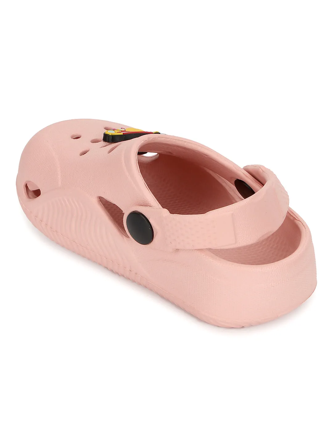 Pink Stylish Slip-On Clogs For Kids-Unisex (TC-LCLOG1-PNK)