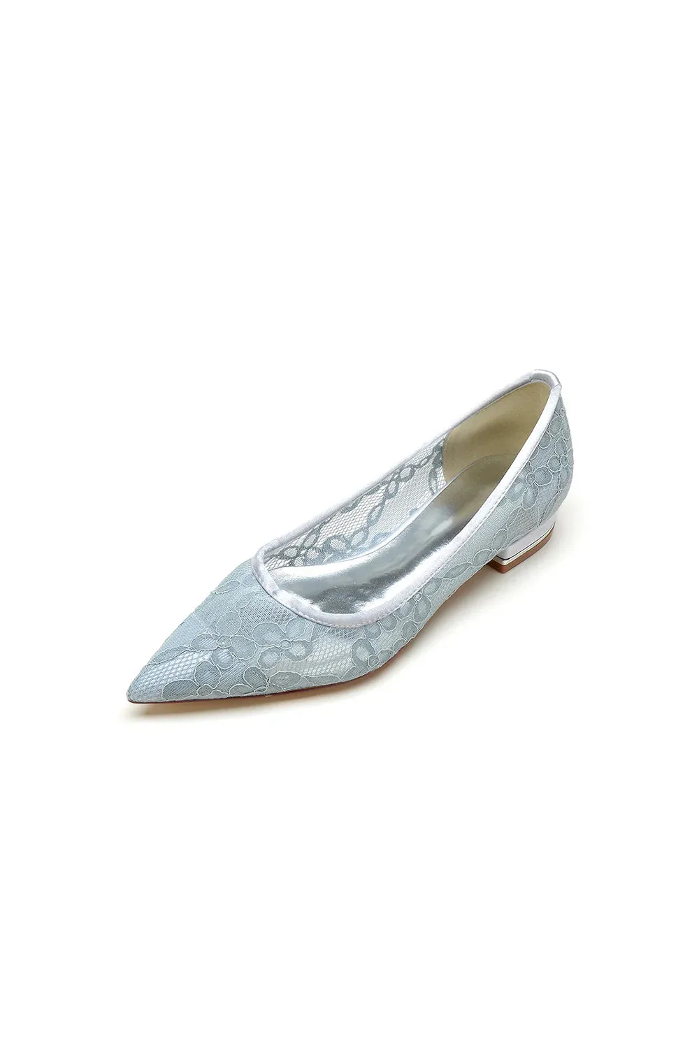 Pointed Toe Wedding Flats
