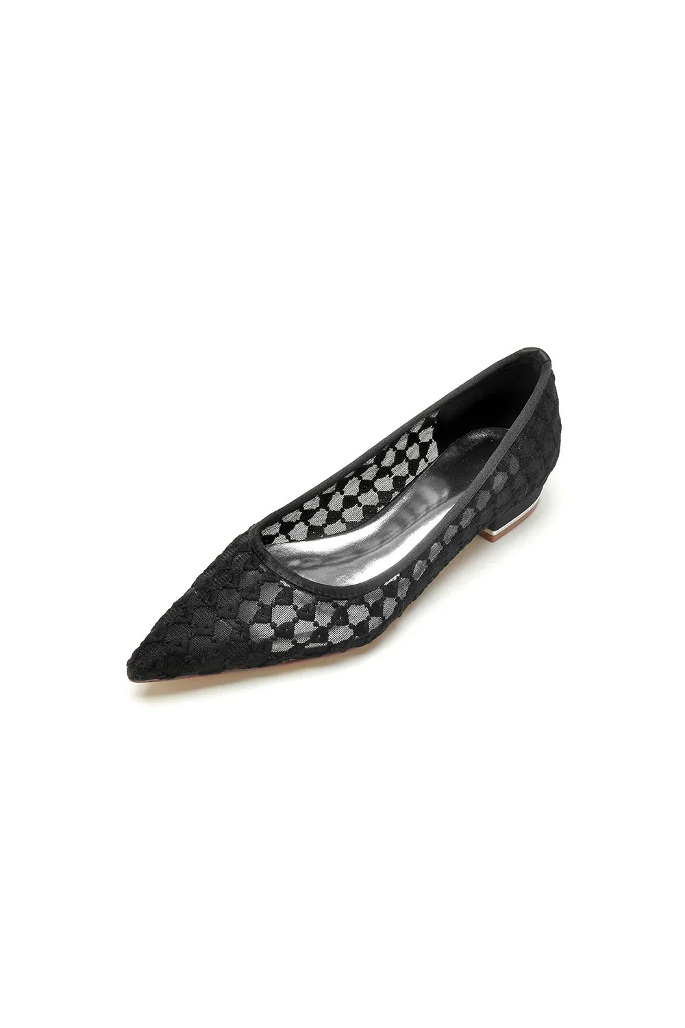 Pointed Toe Wedding Flats
