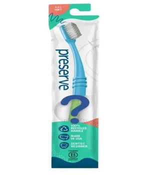 Preserve Toothbrush in lightweight pouch