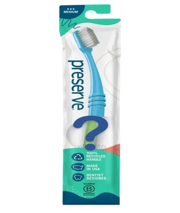 Preserve Toothbrush in lightweight pouch