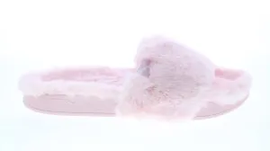 Puma Leadcat YLM Fluff 38306702 Womens Pink Synthetic Slides Sandals Shoes