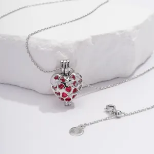 RADIANT JOY HEART PEARL CAGE