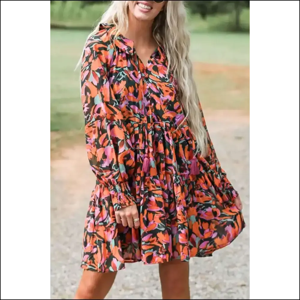 Red Boho Floral: Dressed to Frill (and Thrill!) 🌹needful Things