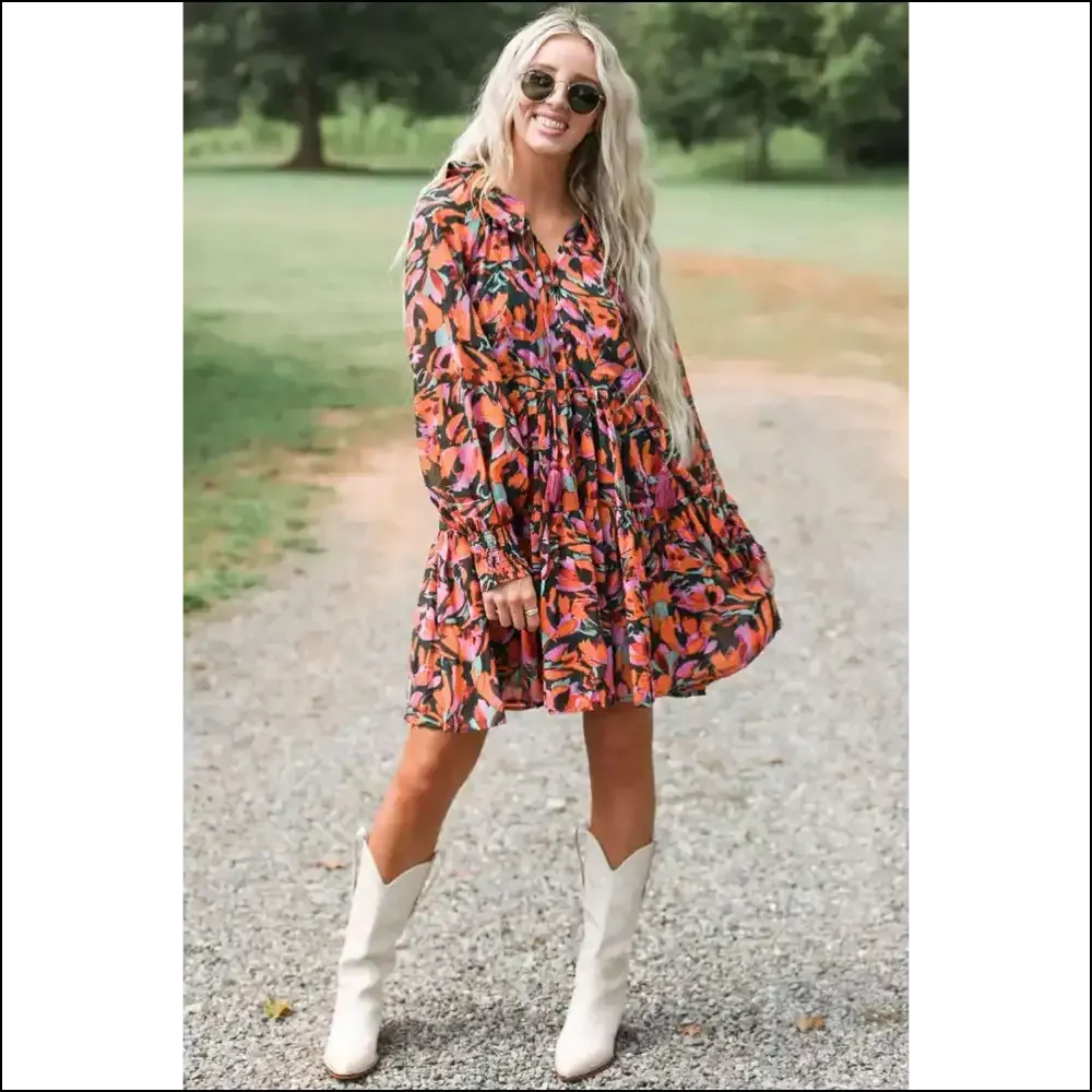Red Boho Floral: Dressed to Frill (and Thrill!) 🌹needful Things