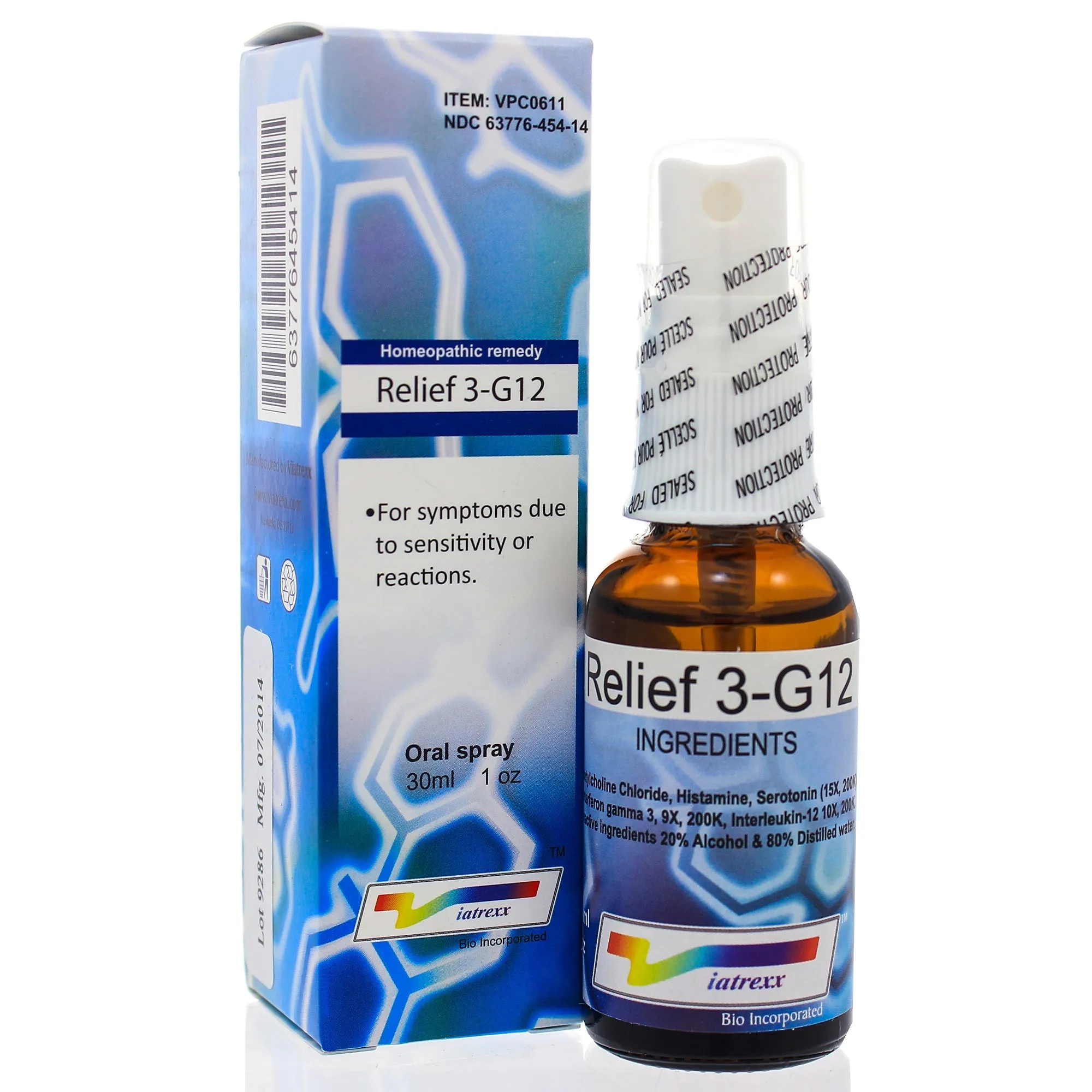Relief 3 - G12 Oral Spray
