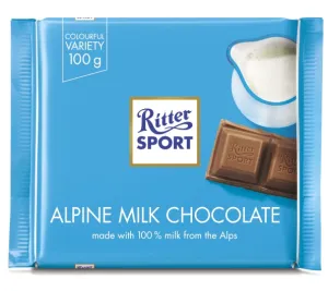 RITTER SPORT ALPINE 100GM