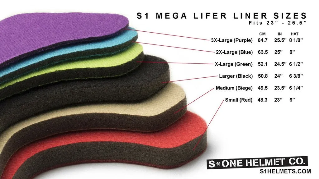 S1 Lifer Helmet Replacement Liner