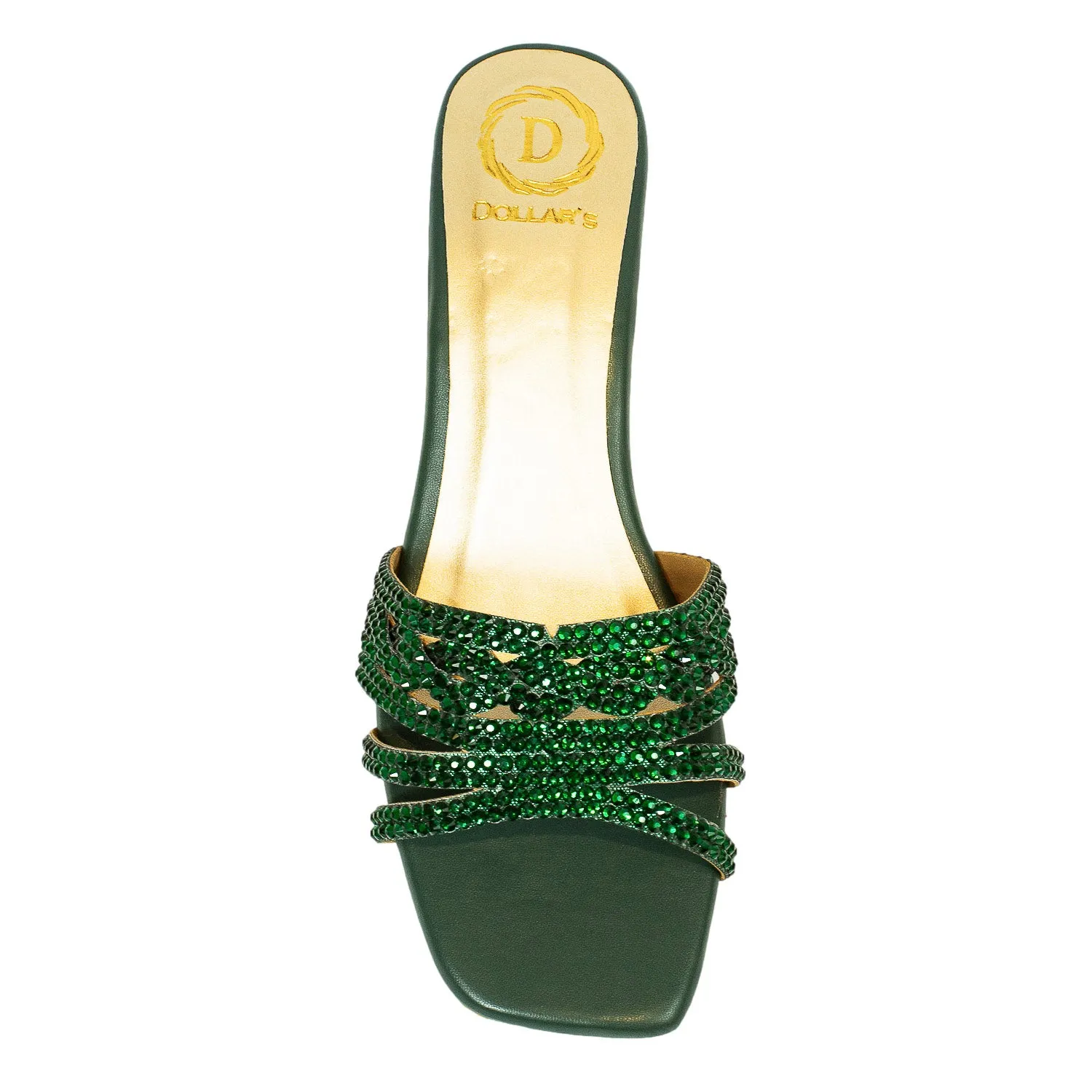Salwa Heels S84H - Green