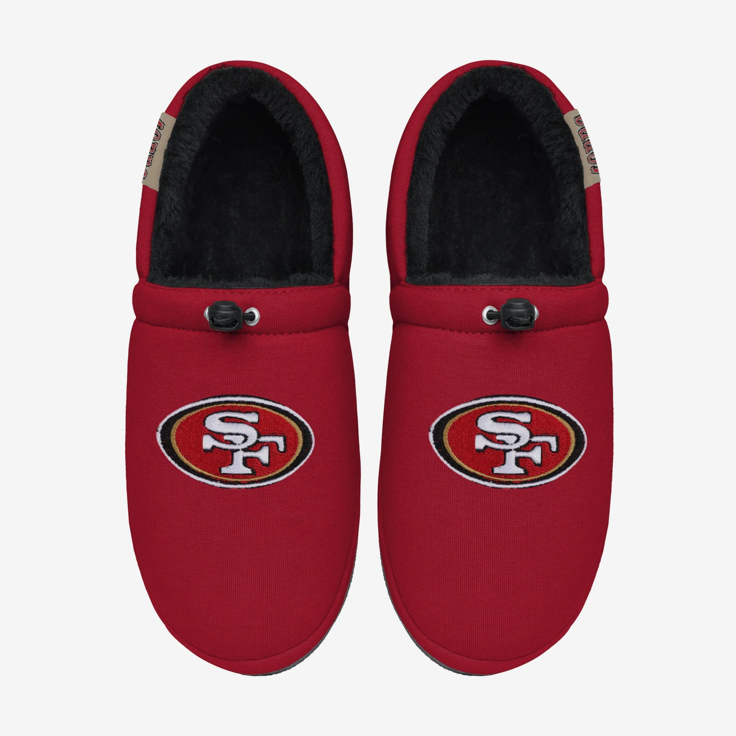 San Francisco 49ers Big Logo Athletic Moccasin Slipper