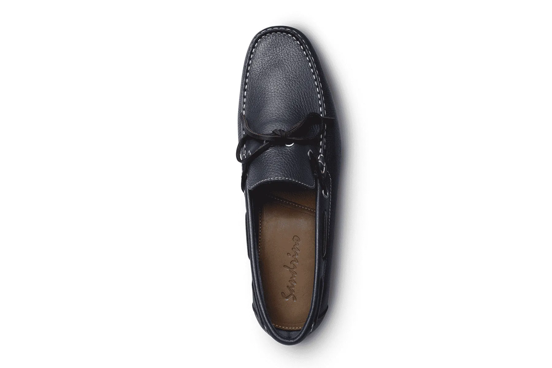 Sandro Moscoloni Luigi mocc toe handsewn slip on