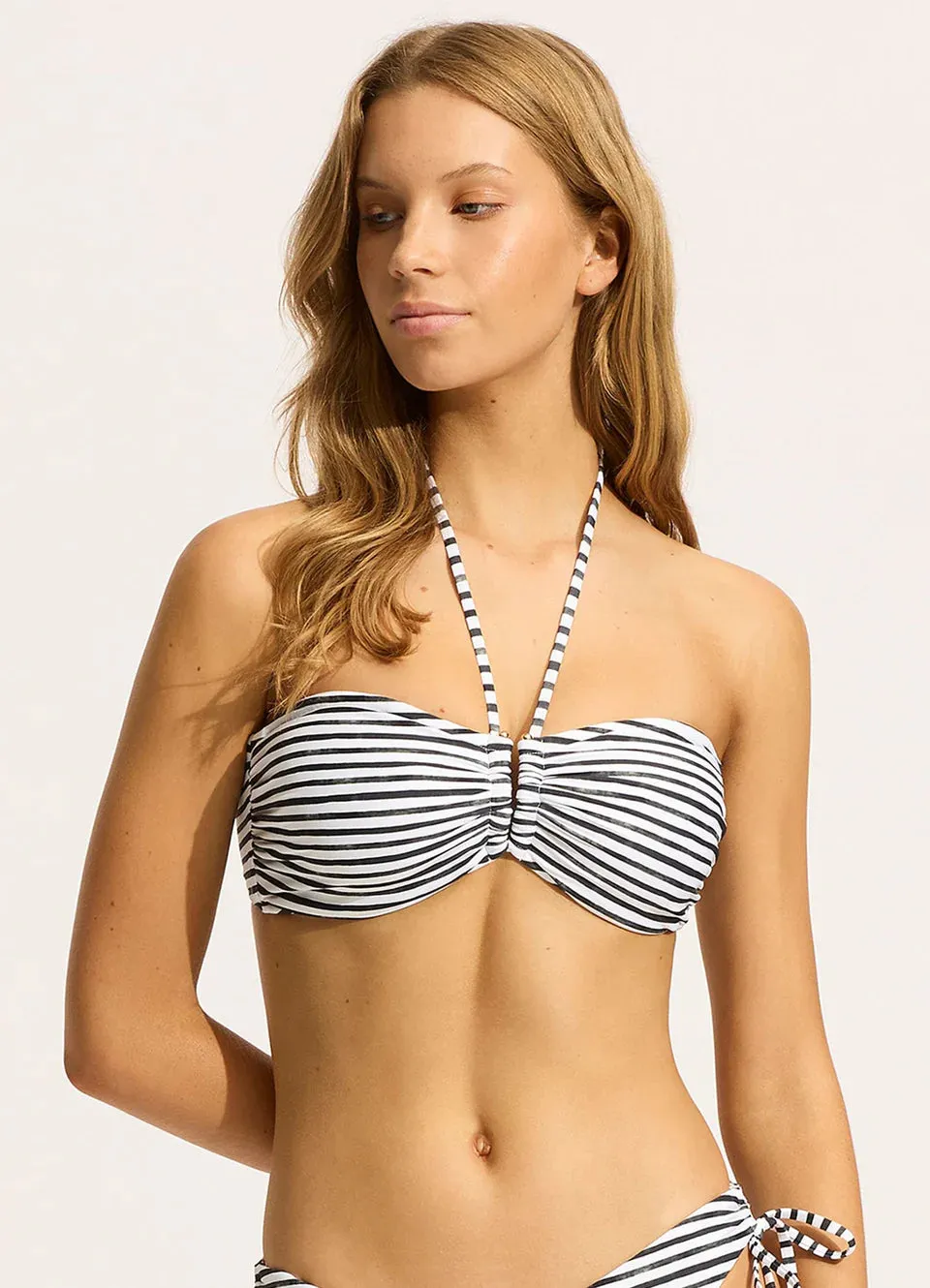 SEAFOLLY- WOMEN'S ISLA PALM DD "U" TUBE SWIM TOP