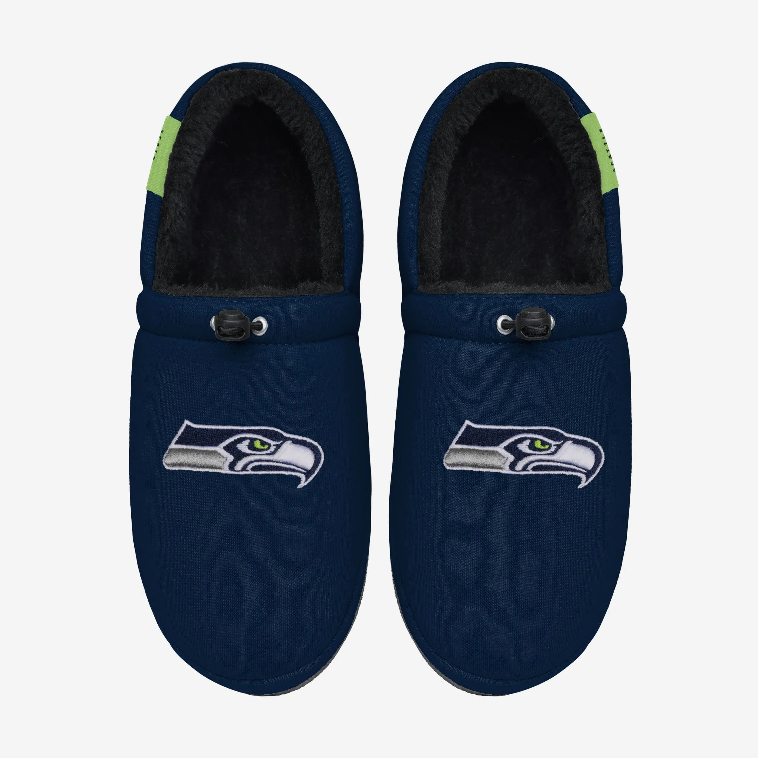 Seattle Seahawks Big Logo Athletic Moccasin Slipper