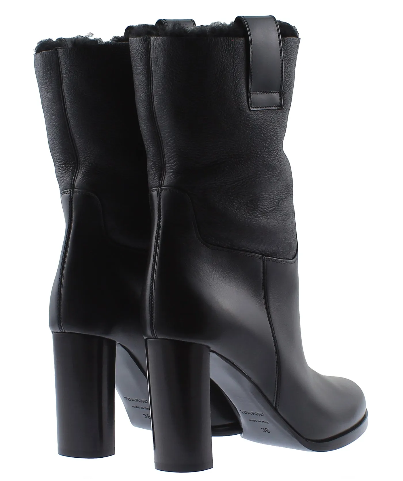 Shearling Leather Boots