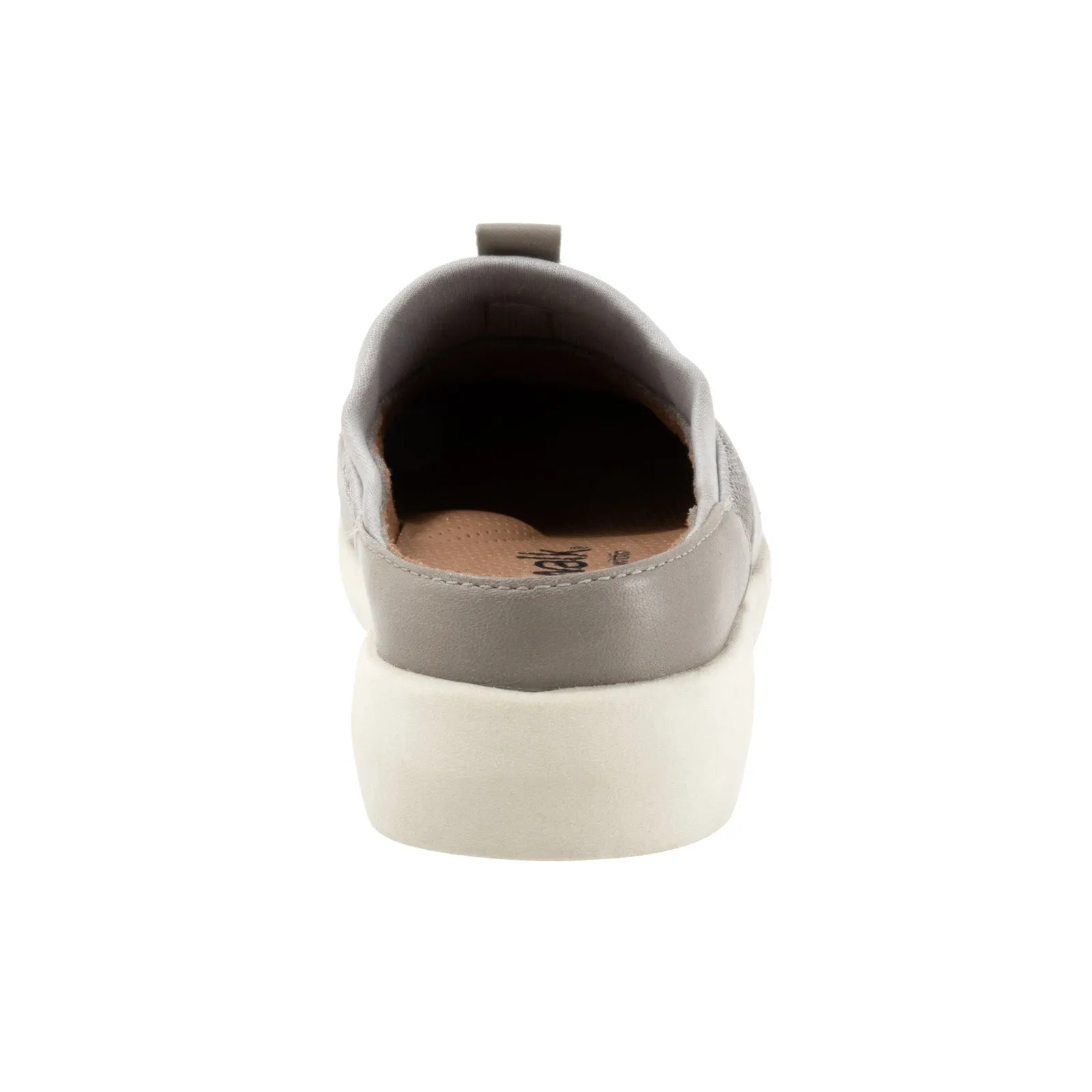 Softwalk Aberdeen Sport S2300-058 Womens Gray Extra Wide Clog Flats Shoes