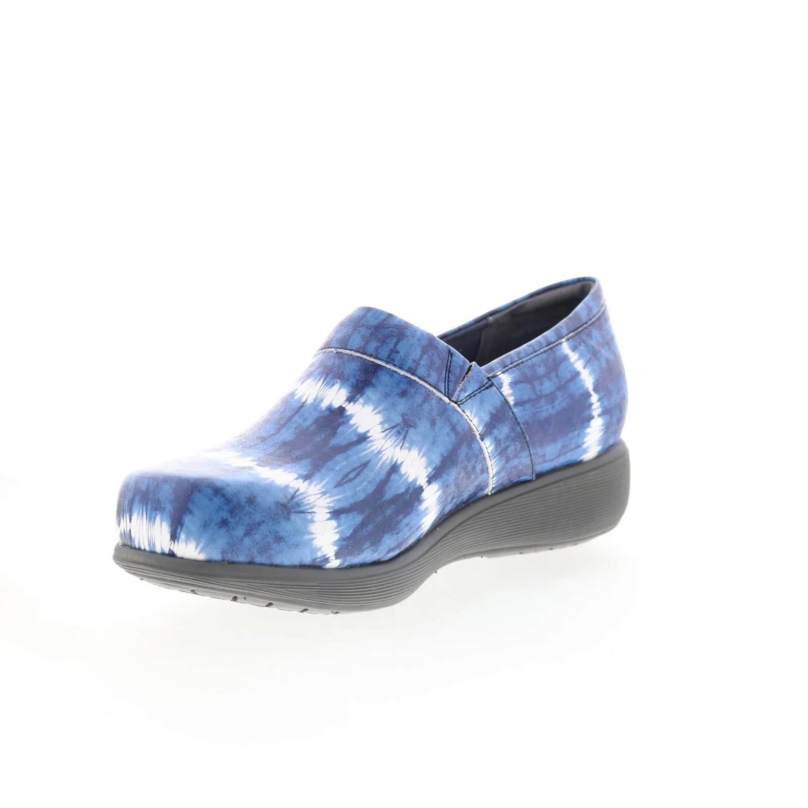 Softwalk Meredith Sport S1990-912 Womens Blue Leather Loafer Flats Shoes