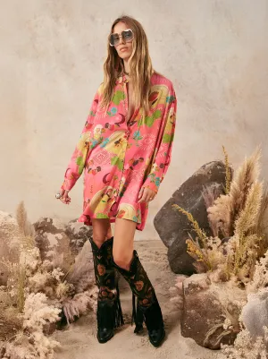 Spell - Libertine Shirt Dress - Cayenne
