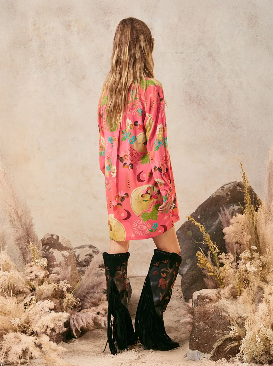 Spell - Libertine Shirt Dress - Cayenne
