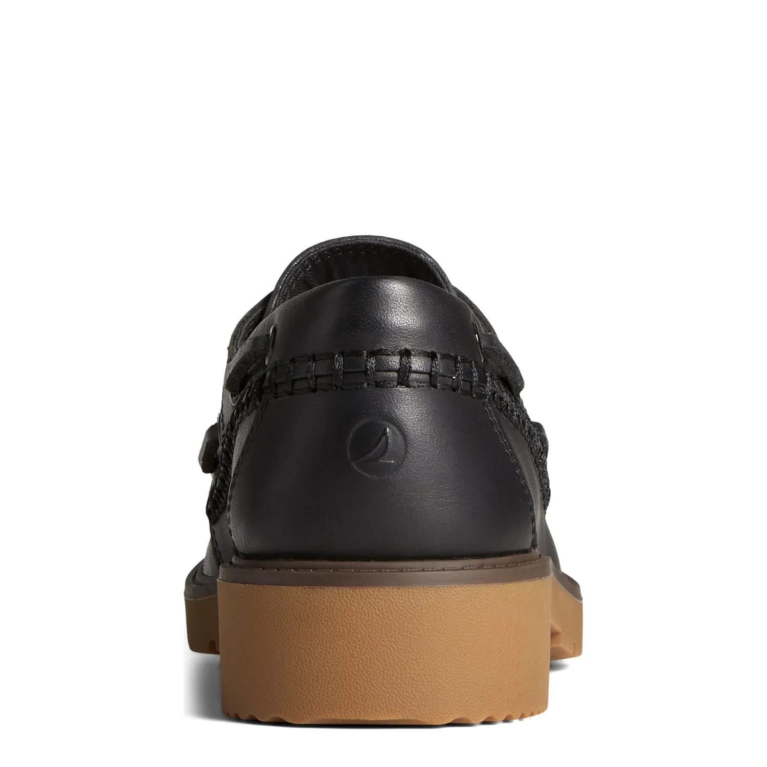 Sperry Women's Wells Boat Shoes Topsider - Black (STS89604)