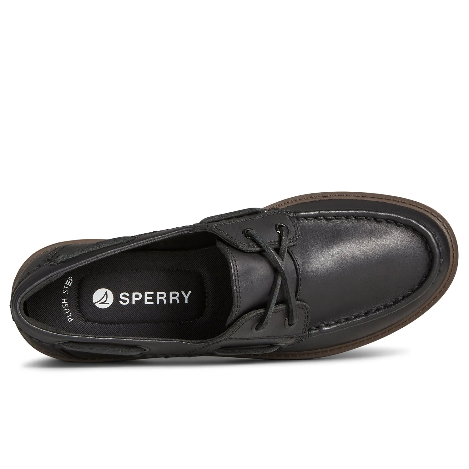 Sperry Women's Wells Boat Shoes Topsider - Black (STS89604)