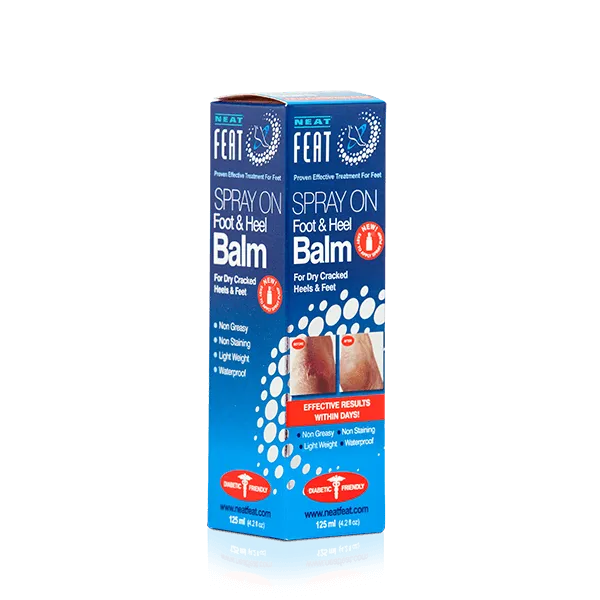 Spray On Foot and Heel Balm para pies secos y agrietados