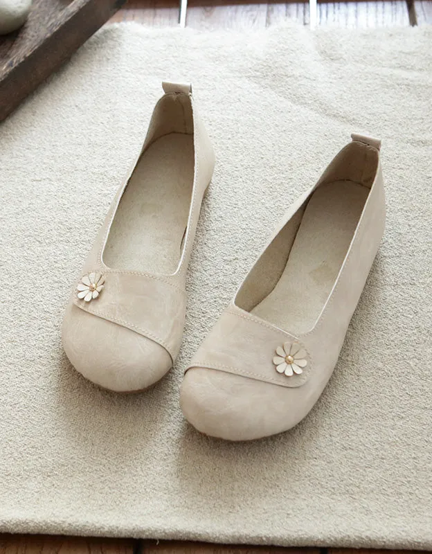 Spring Flower Comfortable Lightweight Flats